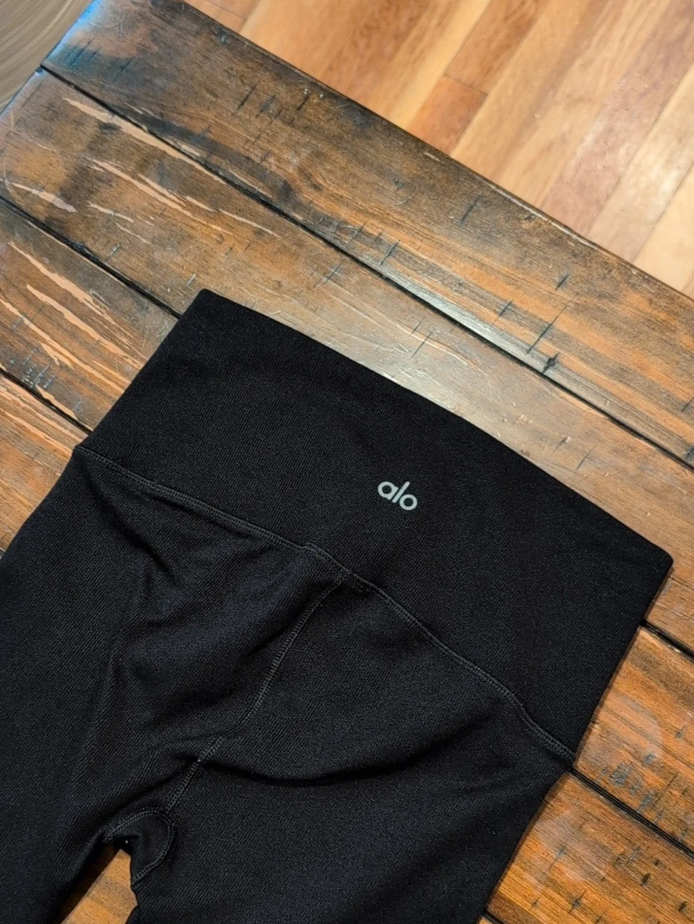 Alo Seamless Ribbed Idol Leggings Textured